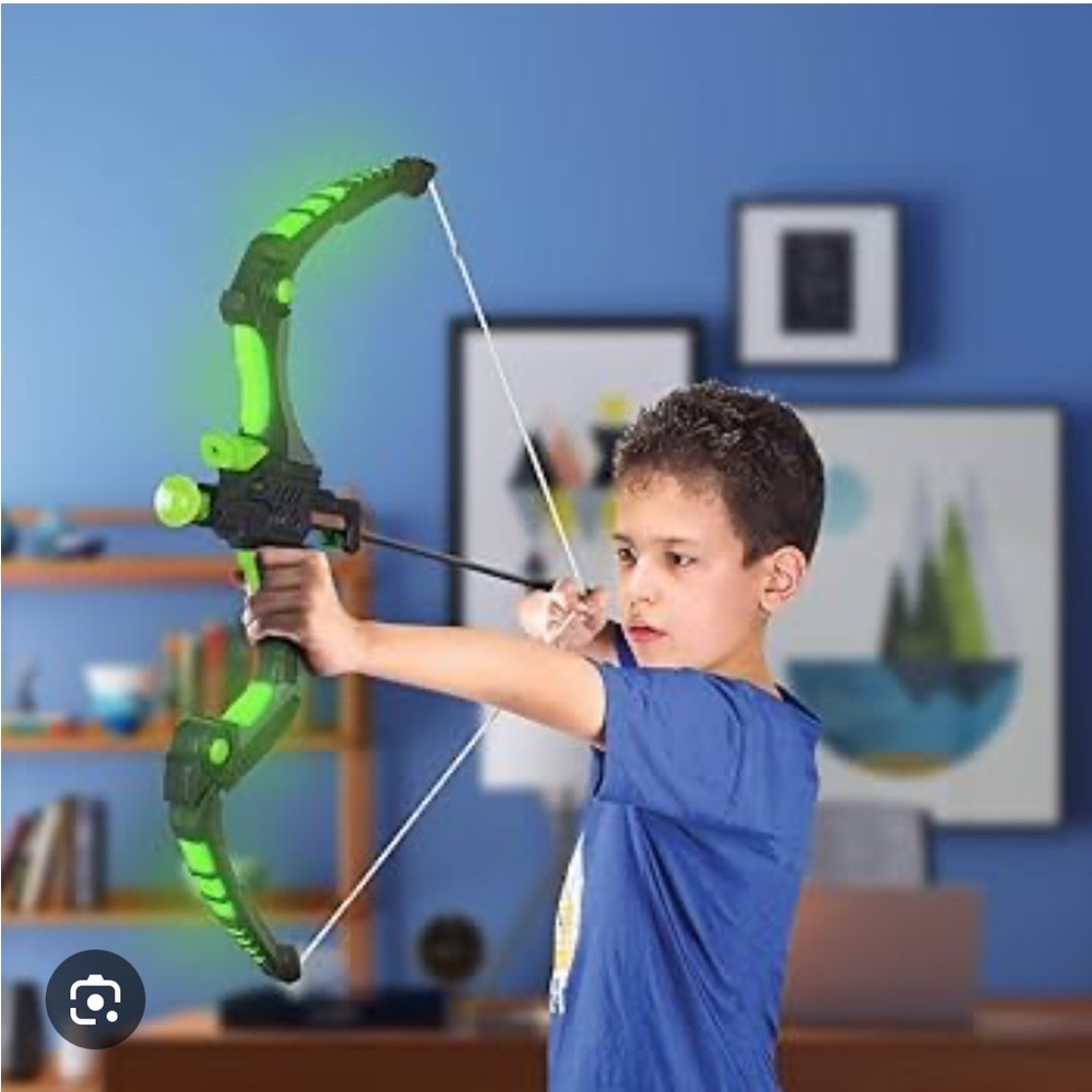 Sain smart kids bow and arrows light up kids outdoor hunting set